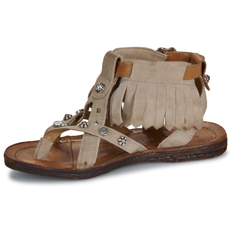 Airstep / A.S.98 RAMOS 2 Sandales plates Beige Femme - 4