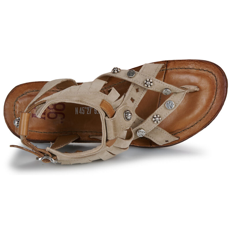 Airstep / A.S.98 RAMOS 2 Sandales plates Beige Femme - 6
