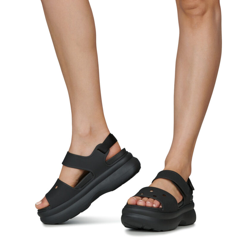 Crocs SOHO Y STRAP SANDAL Nero Sandali bassi Donna - 8