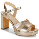Tamaris 28349-933 Gold Women's Heeled Sandals - 1