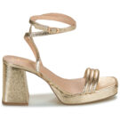 Les Petites Bombes  IVANA  Oro Sandali con tacco Donna - 2