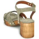 Betty London  LOLLA  Kaki Sandali con tacco Donna - 5