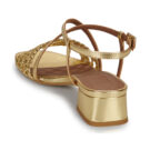 Otess / Zoï Z1670-LAMI-GOLD-TRESSE-GOLD Sandali con tacco Donna - 5