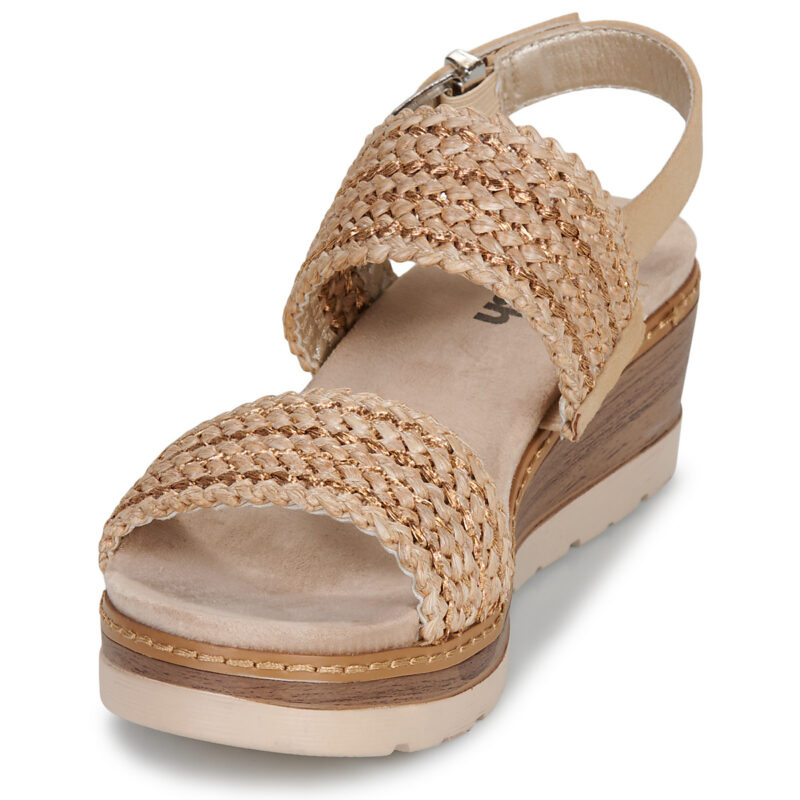 Refresh 175203 Beige Sandali con zeppa Donna - 3