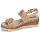 Refresh 175203 Beige Sandali con zeppa Donna - 4