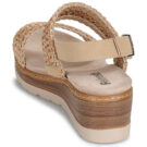 Refresh 175203 Beige Sandali con zeppa Donna - 5