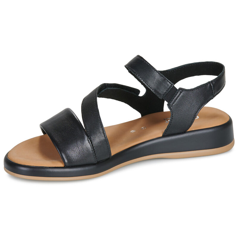 Gabor 62733 Nero Sandali con zeppa Donna - 4