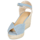 Castaner BIANCA Blu Sandali con zeppa Donna - 3