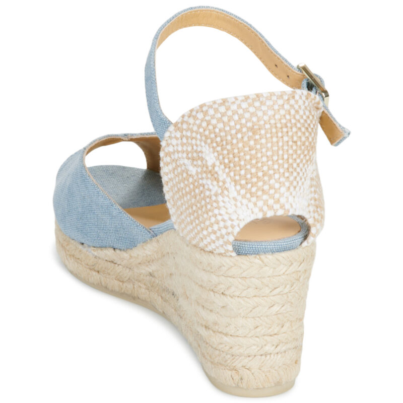 Castaner BIANCA Blu Sandali con zeppa Donna - 5