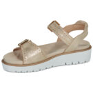 Ara BILBAO-S Oro Sandali con zeppa Donna - 4