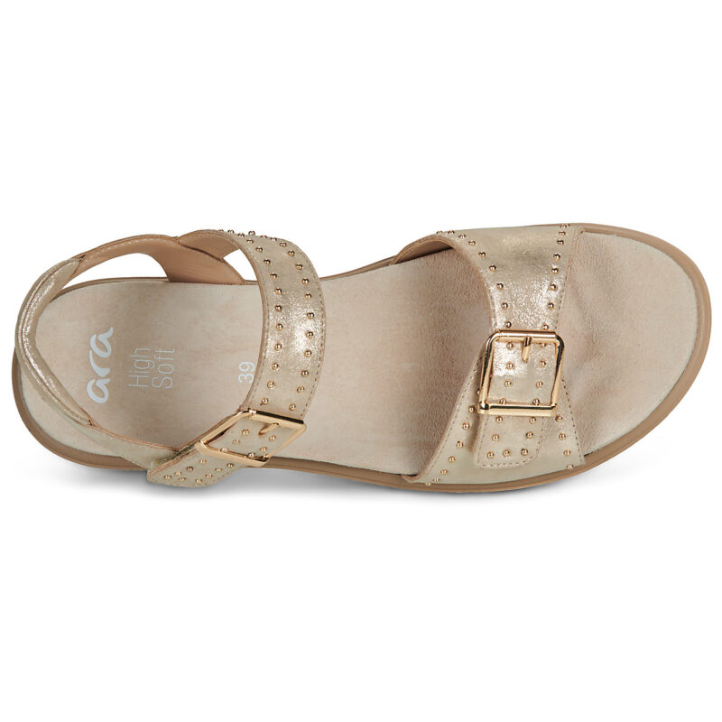 Ara BILBAO-S Oro Sandali con zeppa Donna - 6