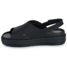Crocs BROOKLYN LUXE X-STRAP Nero Sandali con zeppa Donna - 4