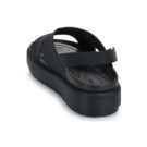 Crocs BROOKLYN LUXE X-STRAP Nero Sandali con zeppa Donna - 5