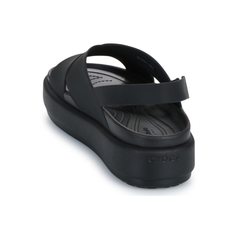 Crocs BROOKLYN LUXE X-STRAP Nero Sandali con zeppa Donna - 5
