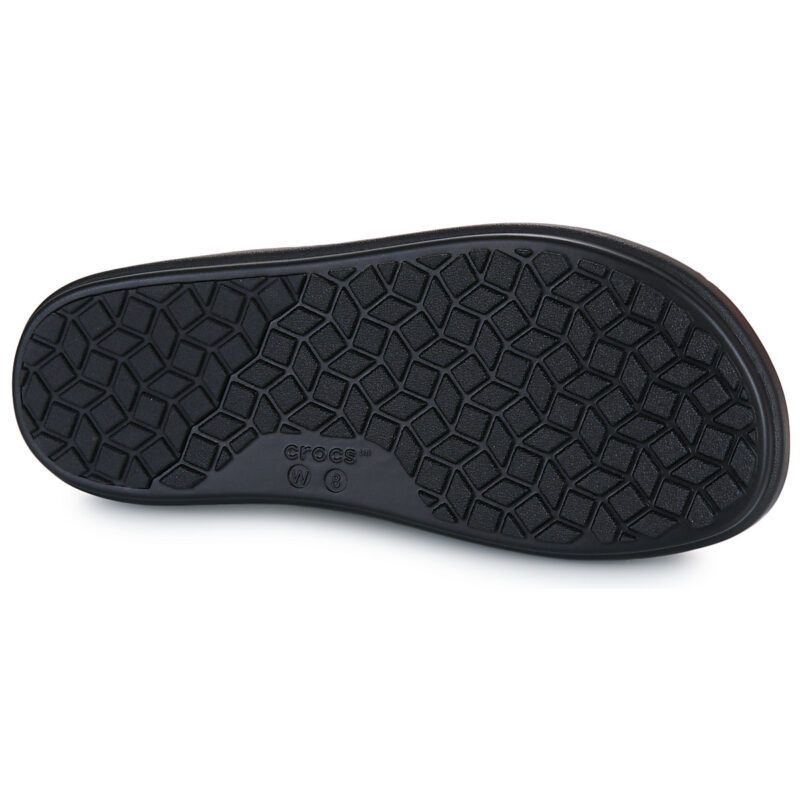 Crocs BROOKLYN LUXE X-STRAP Nero Sandali con zeppa Donna - 7