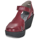 Fly London LETE Bordeaux Sandali con zeppa Donna - 3