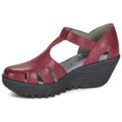 Fly London LETE Bordeaux Sandali con zeppa Donna - 4