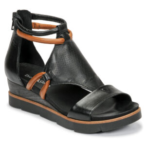 Sandali con zeppa    LIRABIEN  Nero