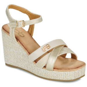 Sandali con zeppa    LUNA  Oro