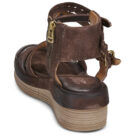 Airstep / AS98 SALIS JEWEL Braune Keilsandalen Damen - 5