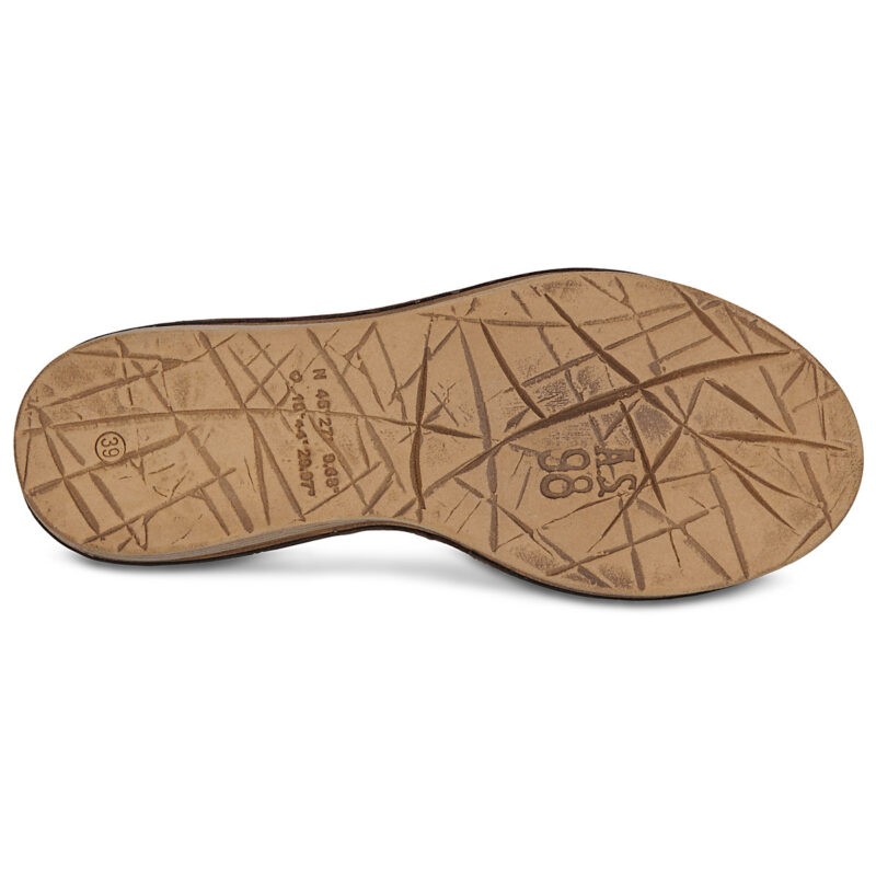 Airstep / AS98 SALIS JEWEL Braune Keilsandalen Damen - 7