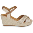 Tom Tailor THERESA Oro Sandali con zeppa Donna - 2