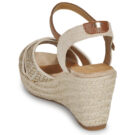 Tom Tailor THERESA Oro Sandali con zeppa Donna - 5