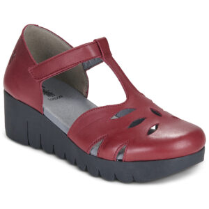 Sandali con zeppa    VELT  Bordeaux