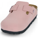 BIRKENSTOCK Boston Kids Birko-flor / Nubuck / Pink / Argilla / Stretto Rosa Zoccoli Bambina - 3