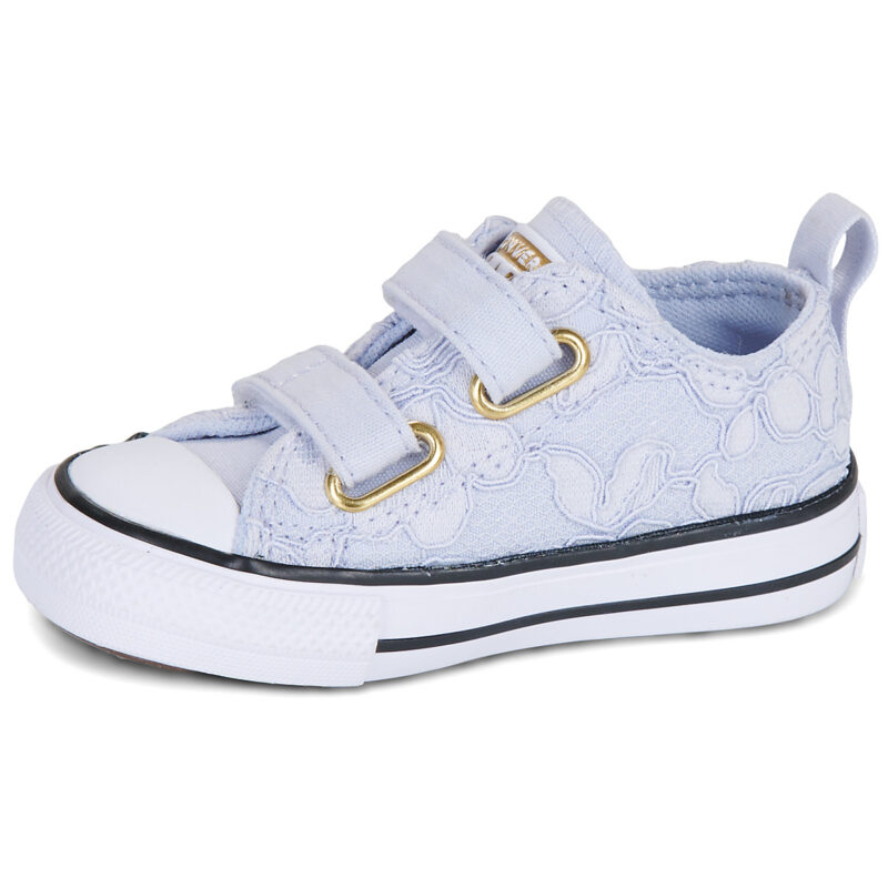 Converse Chuck Taylor All Star 2V Blu - Sneakers Bambina - 4