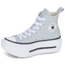 Converse Chuck Taylor All Star Lift Double Stack Grigio - Sneakers Bambina - 4