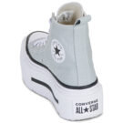 Converse Chuck Taylor All Star Lift Double Stack Grigio - Sneakers Bambina - 5