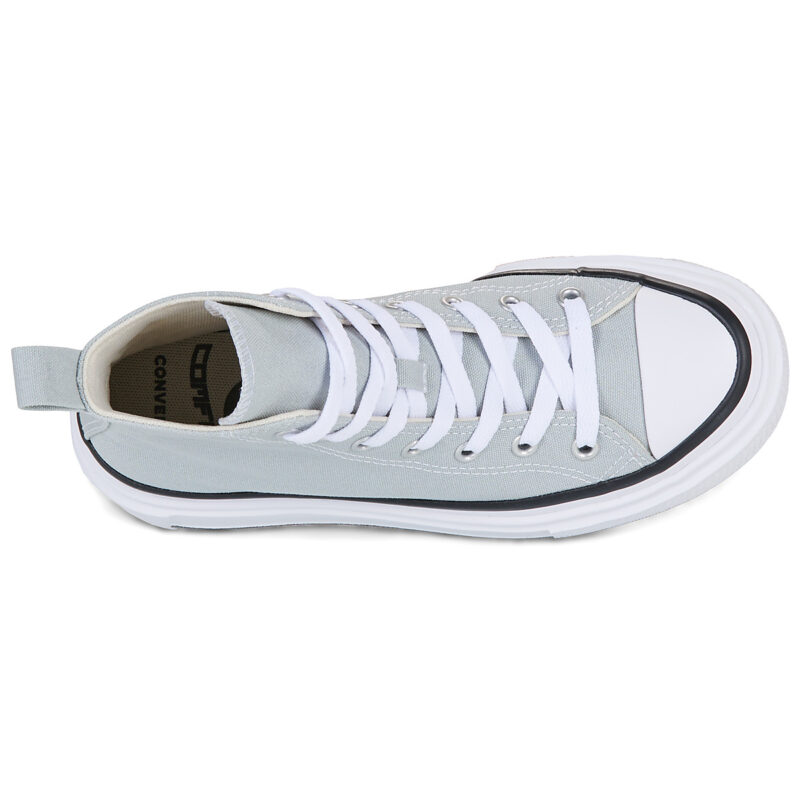 Converse Chuck Taylor All Star Lift Double Stack Grigio - Sneakers Bambina - 6