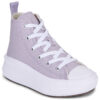 Scarpe bambini ragazza Converse  Chuck Taylor All Star Move  Viola Converse 194436172476