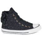 Converse Chuck Taylor All Star Nero - Sneakers Bambina - 2
