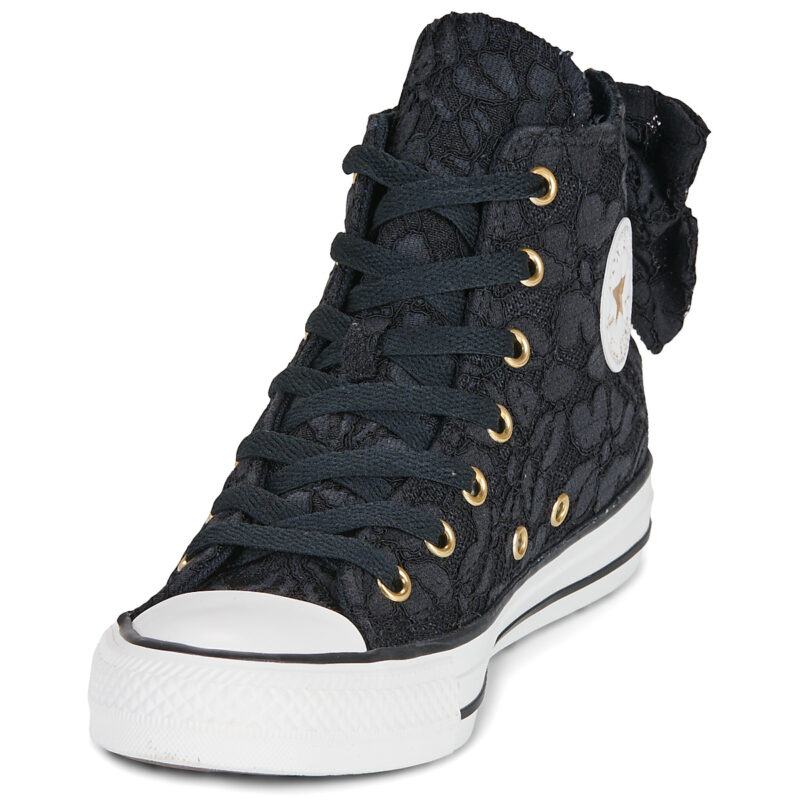 Converse Chuck Taylor All Star Nero - Sneakers Bambina - 3