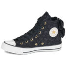 Converse Chuck Taylor All Star Nero - Sneakers Bambina - 4