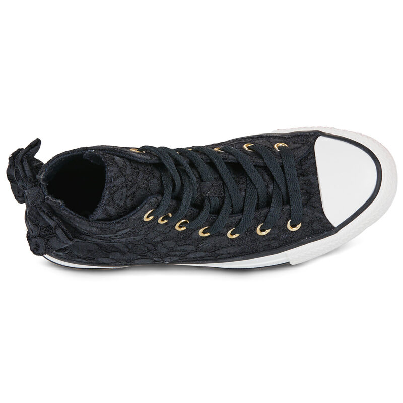 Converse Chuck Taylor All Star Nero - Sneakers Bambina - 6