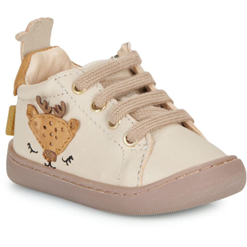 Easy Peasy MY DODU LACET BICHE Beige - Sneakers Bambina - 1