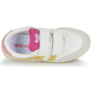 Gola Falcon Strap Bianco Sneakers Bambina - 6