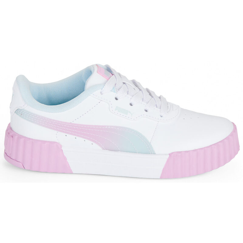 Puma Carina 3.0 Faded Glow PS Bianco - Sneakers Bambina - 2