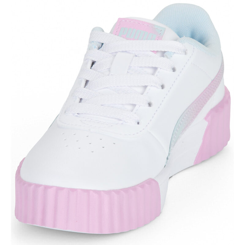 Puma Carina 3.0 Faded Glow PS Bianco - Sneakers Bambina - 3