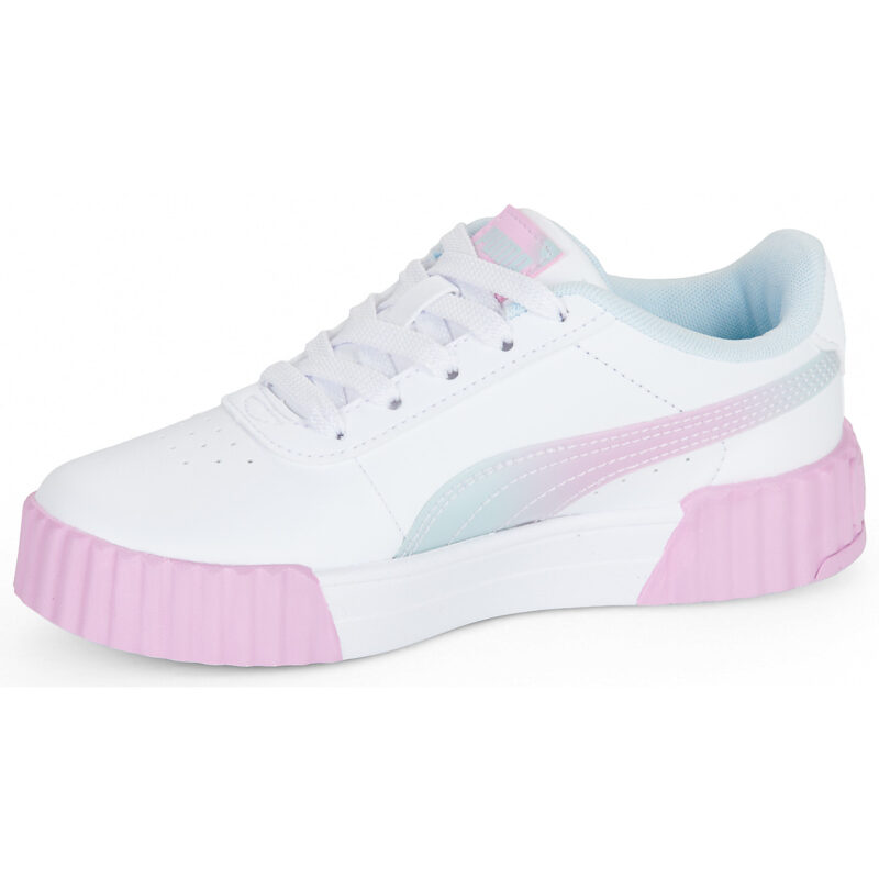 Puma Carina 3.0 Faded Glow PS Bianco - Sneakers Bambina - 4