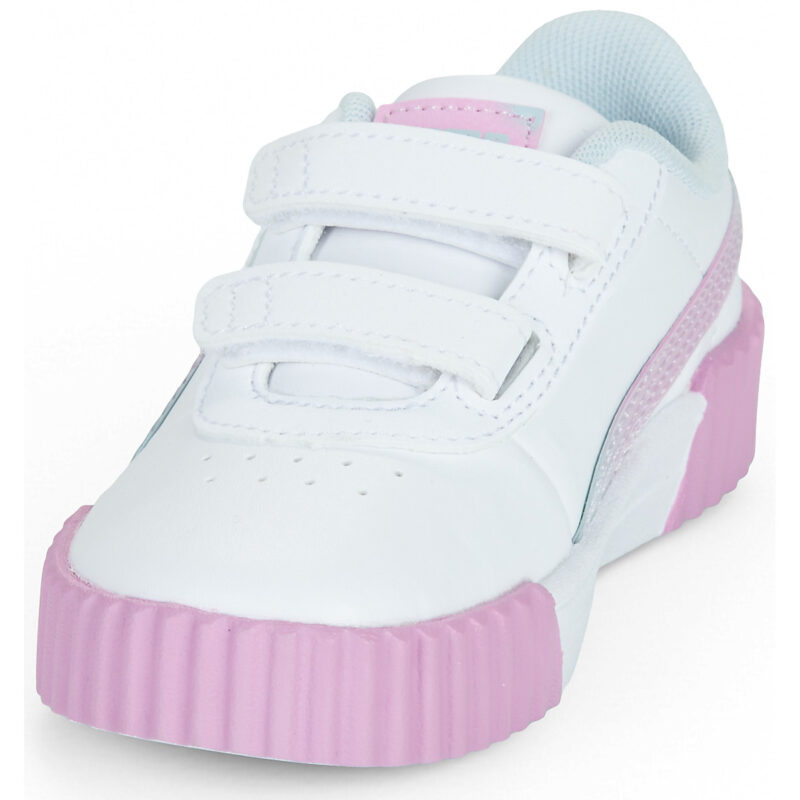 Puma Carina 3.0 Faded Glow V Inf Bianco - Sneakers Bambina - 3