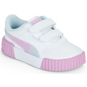 Scarpe bambini ragazza Puma  Carina 3.0 Faded Glow V Inf  Bianco Puma 4070032597706