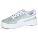 Puma Carina 3.0 Glitz PS Argento - Sneakers Bambina - 4