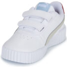 Puma Carina 3.0 Winter Safari V Inf Bianco - Sneakers Bambina - 3