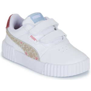 Scarpe bambini ragazza Puma  Carina 3.0 Winter Safari V Inf  Bianco Puma 4070032597614