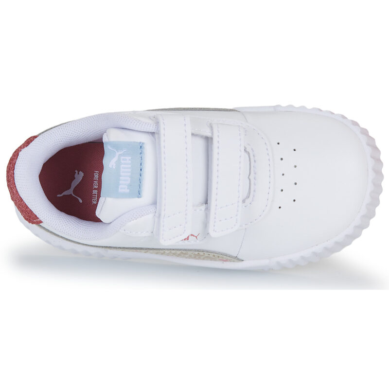 Puma Carina 3.0 Winter Safari V Inf Bianco - Sneakers Bambina - 6