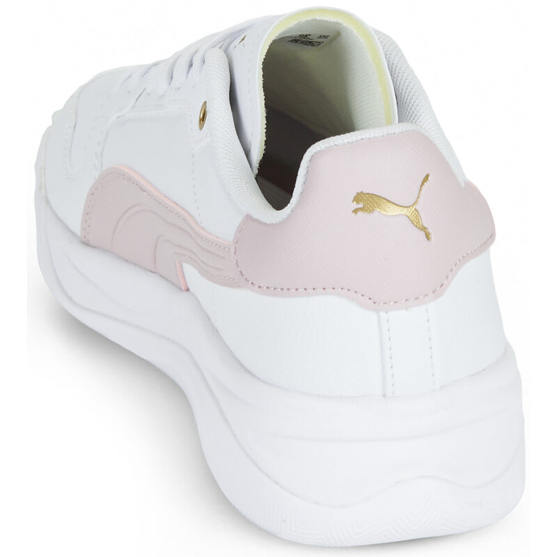 Puma Court Bae JR Bianco - Sneakers Bambina - 5